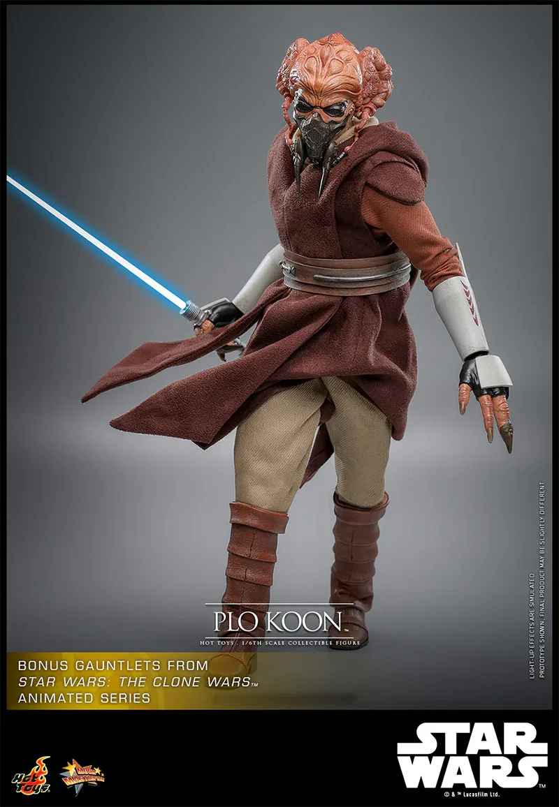 Star Wars: La venganza de los Sith - Figura de acción coleccionable de Plo Koon a escala 1:6