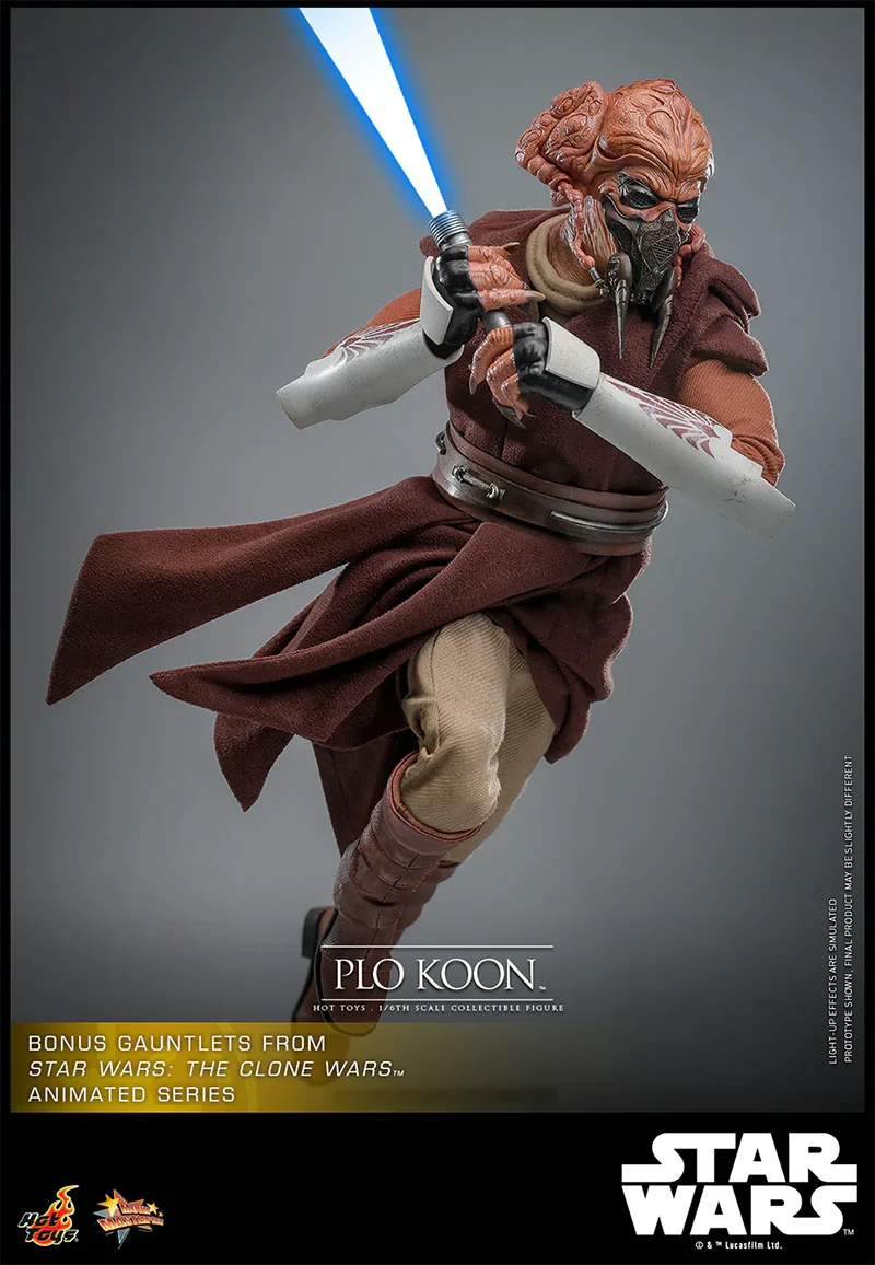 Star Wars: La venganza de los Sith - Figura de acción coleccionable de Plo Koon a escala 1:6