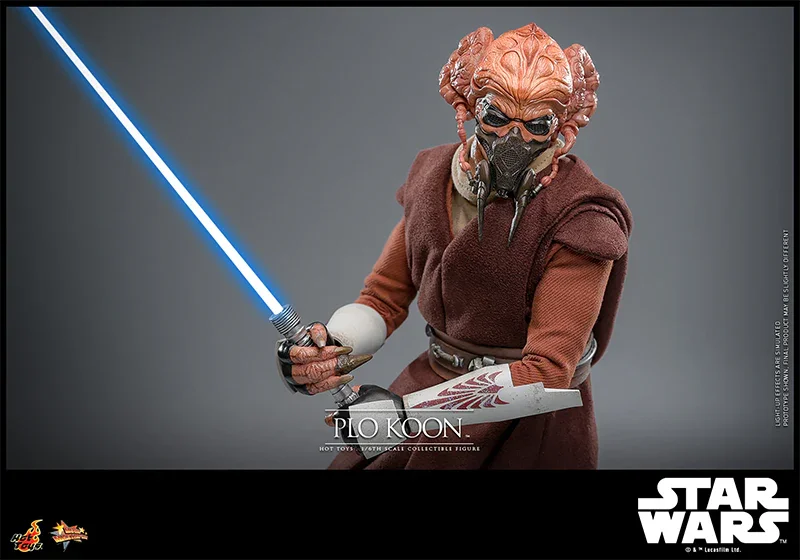 Star Wars: La venganza de los Sith - Figura de acción coleccionable de Plo Koon a escala 1:6