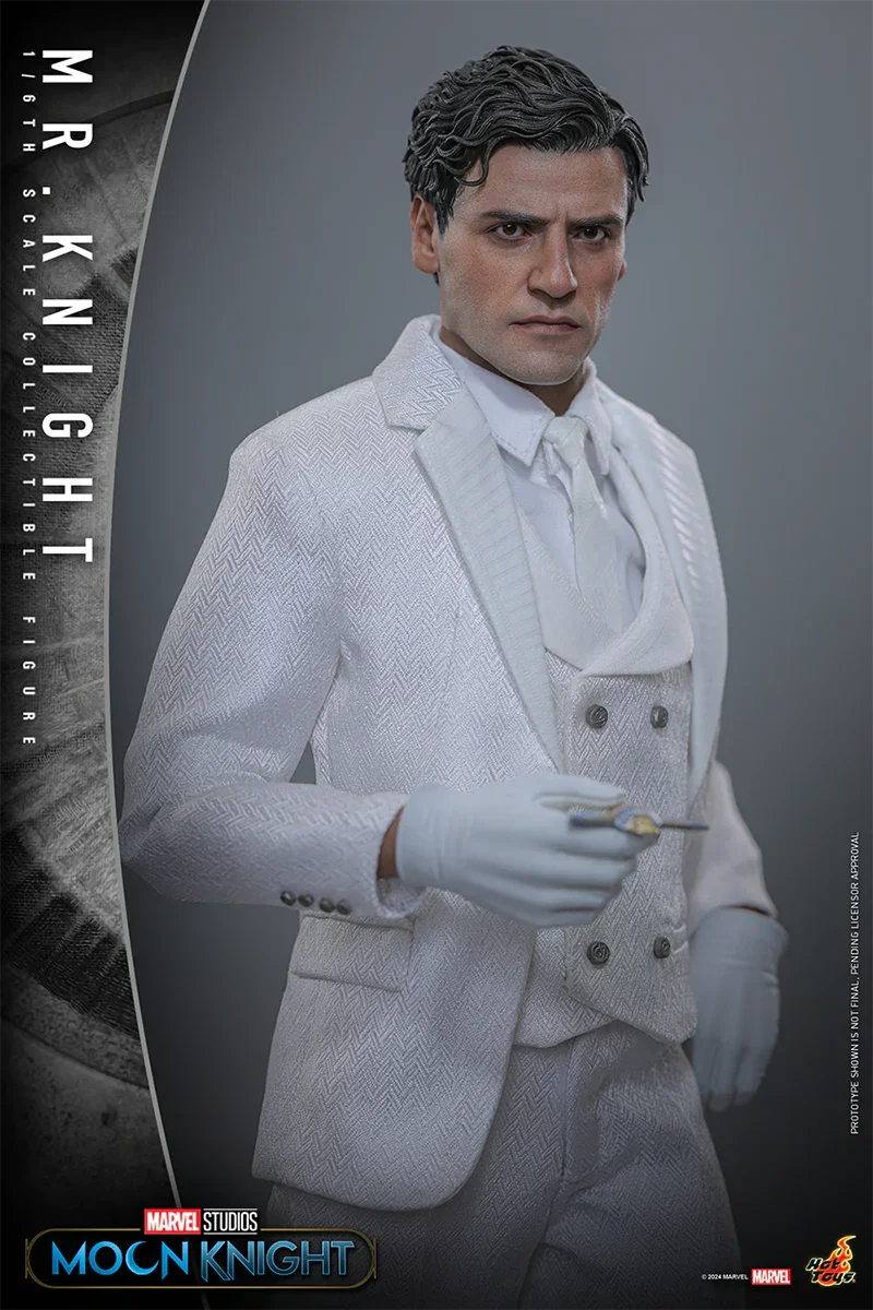 Moon Knight (TV) - Figura de acción coleccionable de Mr. Knight a escala 1:6