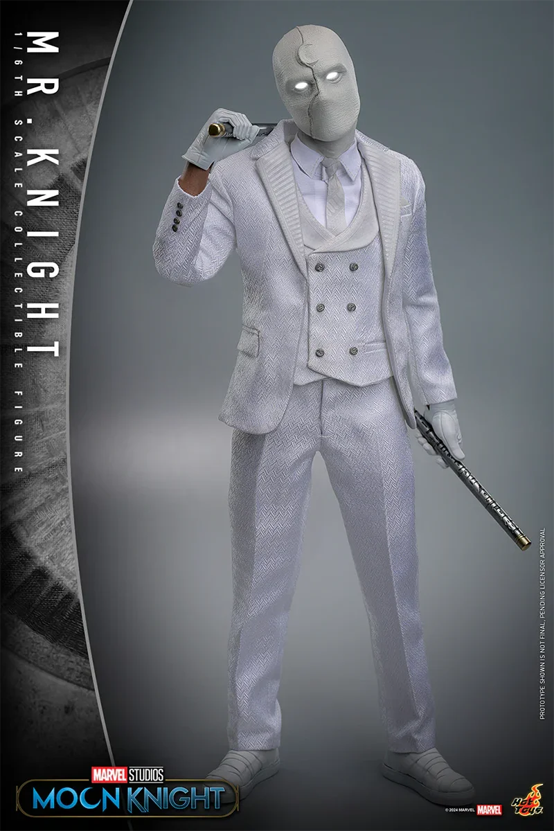 Moon Knight (TV) - Figura de acción coleccionable de Mr. Knight a escala 1:6