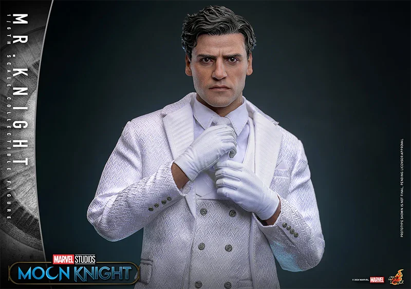 Moon Knight (TV) - Figura de acción coleccionable de Mr. Knight a escala 1:6