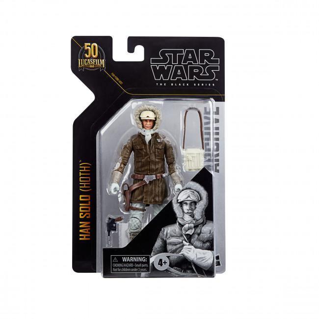 20502 Star Wars The Black Series Archive Han Solo (Hoth) Toy 6-Inch-Scale Collectible Figure - Hasbro - Titan Pop Culture