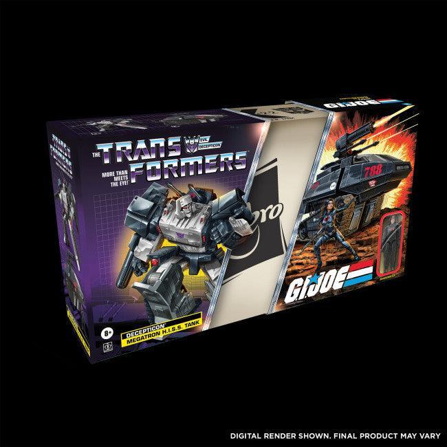 22759 Transformers Collaborative: G.I. Joe Mash-Up, Megatron H.I.S.S. Tank and Baroness - Hasbro - Titan Pop Culture