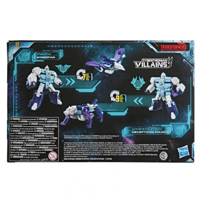23902 Transformers War for Cybertron Earthrise: Wingspan and Decepticon Pounce 2Pk - Hasbro - Titan Pop Culture