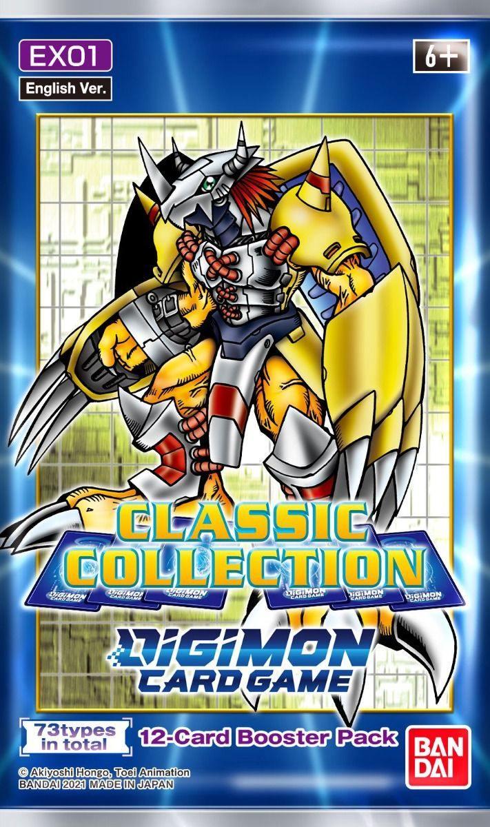 2594416 Digimon Card Game Classic Collection (EX01) Booster - Bandai - Titan Pop Culture