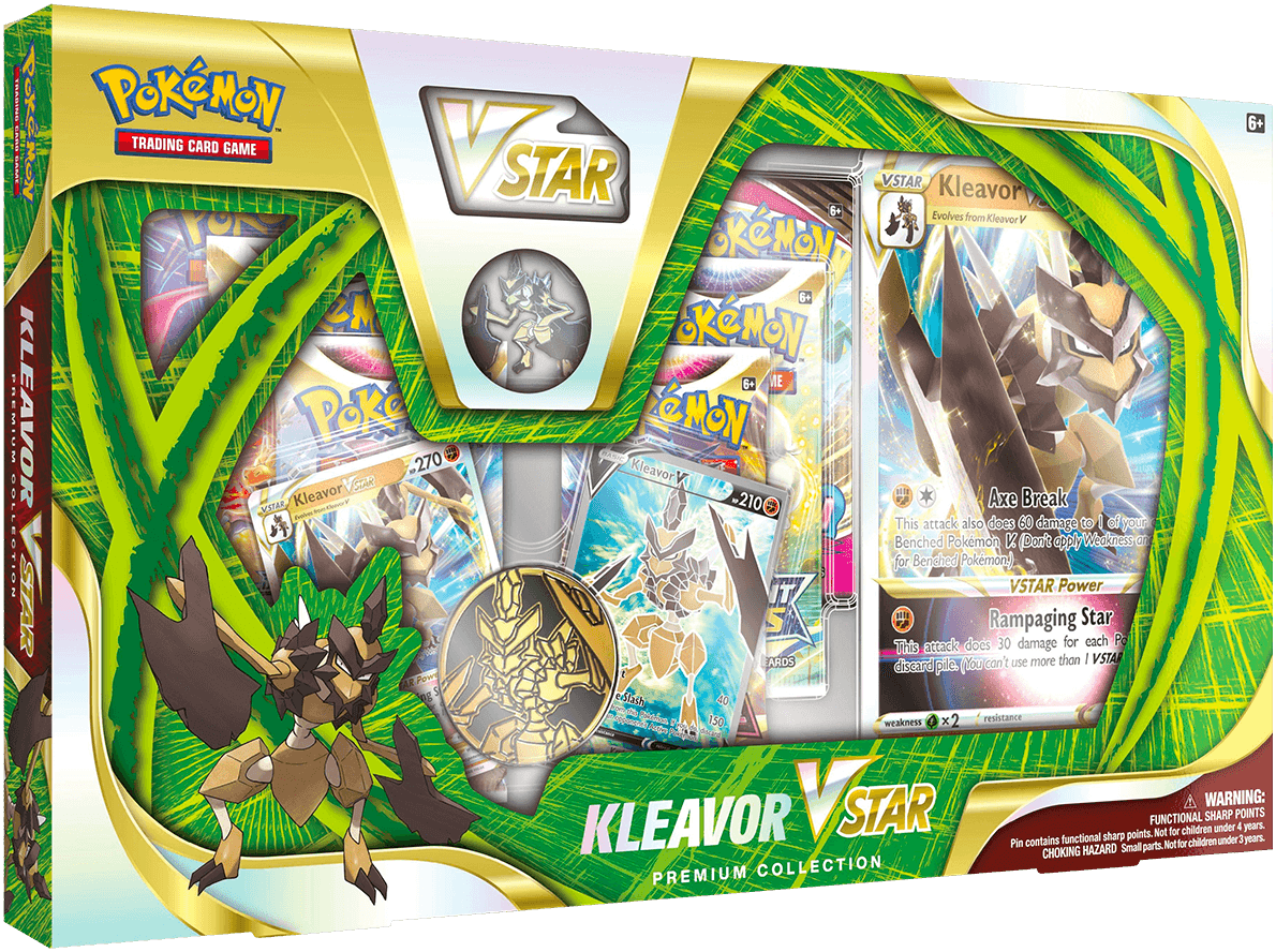 290-85125 POKEMON TCG Kleavor VSTAR Premium Collection - Pokemon - Titan Pop Culture