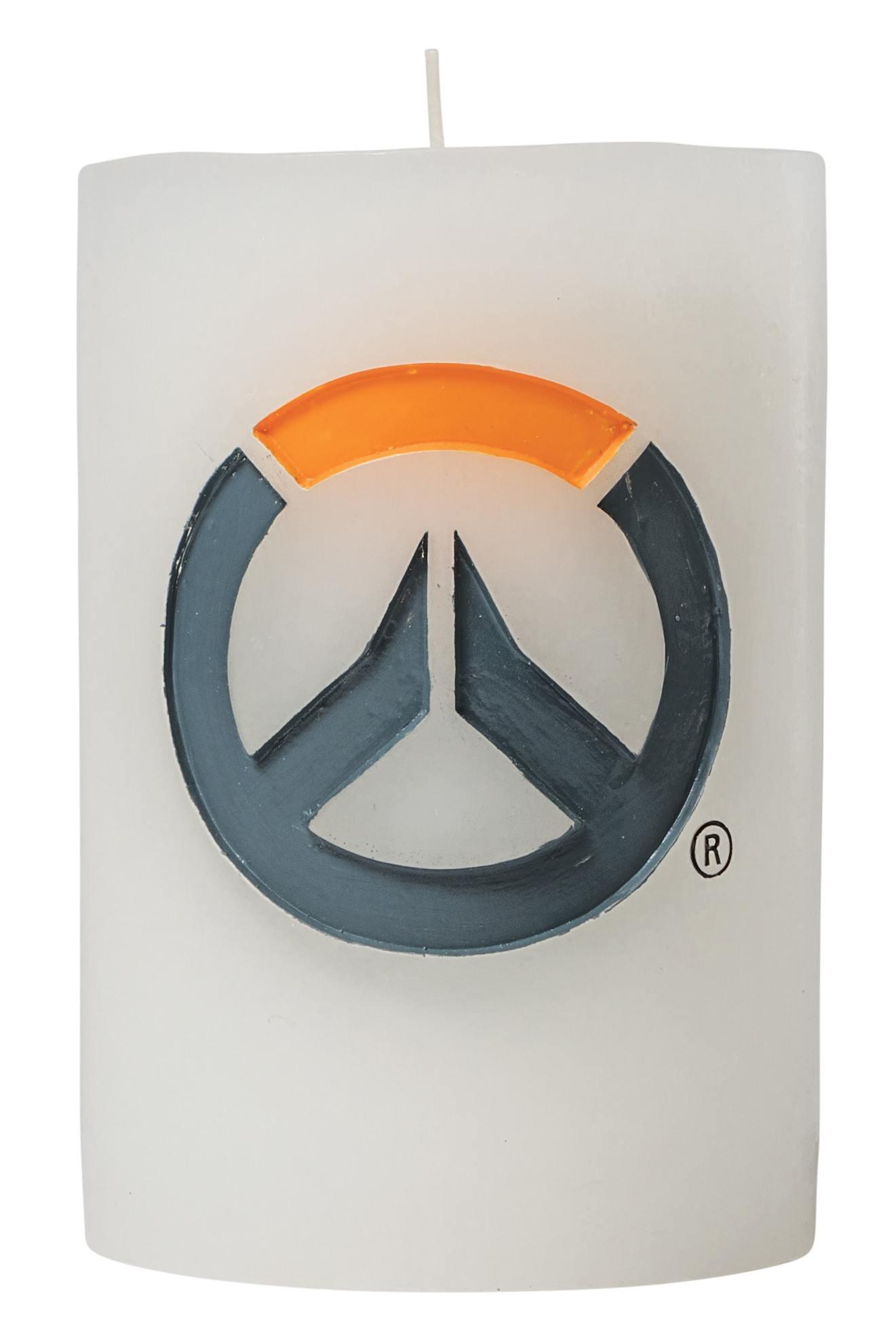 55437 Overwatch Sculpted Insignia Candle - Insight Editions - Titan Pop Culture