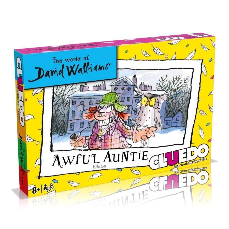 89242 David Walliams Awful Auntie Edition Cluedo - Winning Moves - Titan Pop Culture