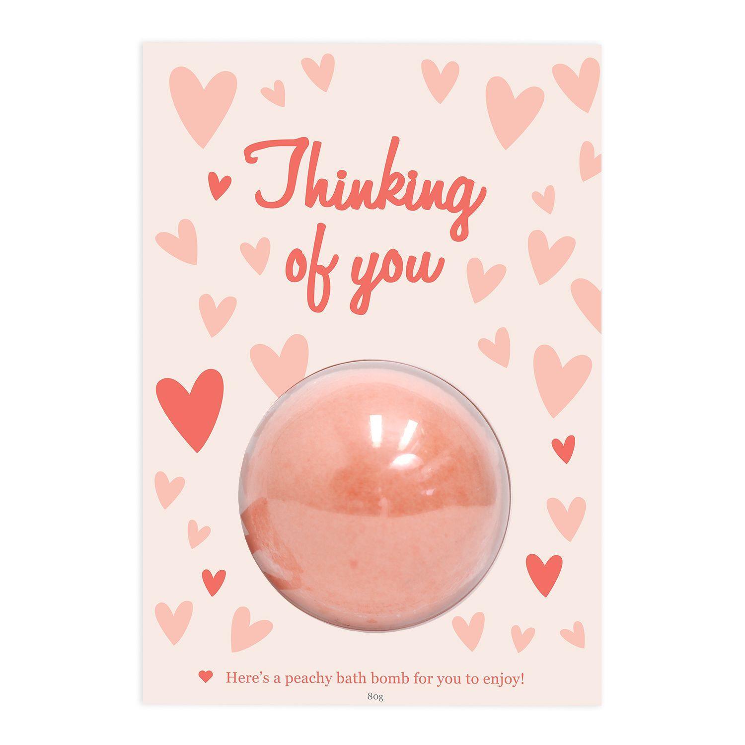 9332519108412 Thinking Of You Bath Bomb Gift Card - Splosh - Titan Pop Culture