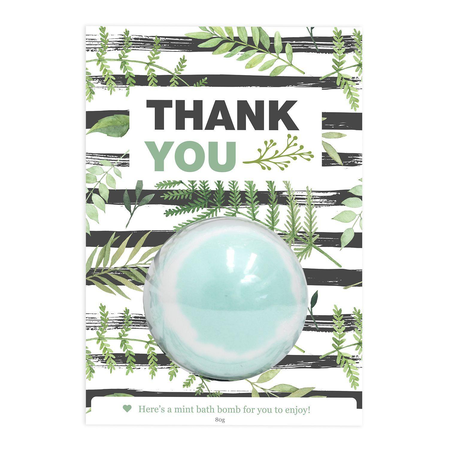 9332519108450 Thank You Bath Bomb Gift Card - Splosh - Titan Pop Culture