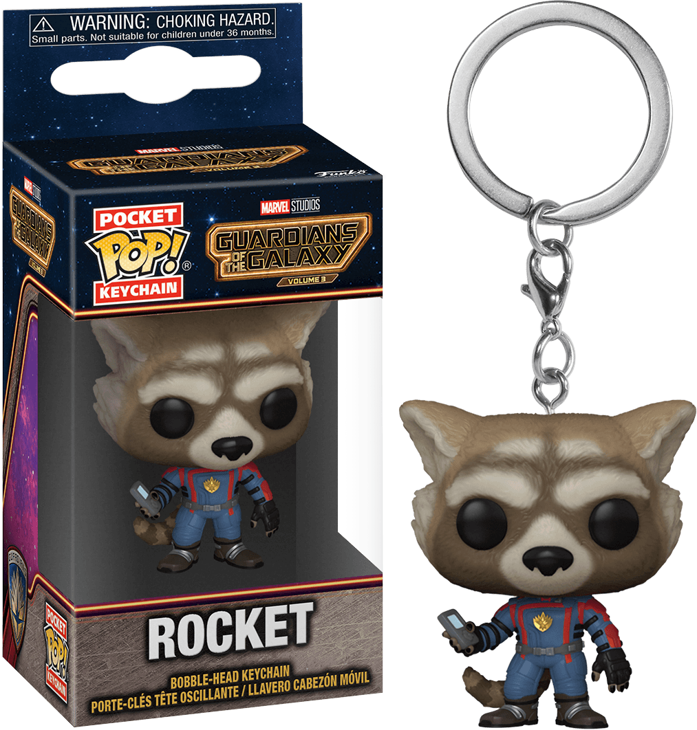 Guardians of the Galaxy 3 - Rocket Pop! Keychain Funko Titan Pop Culture