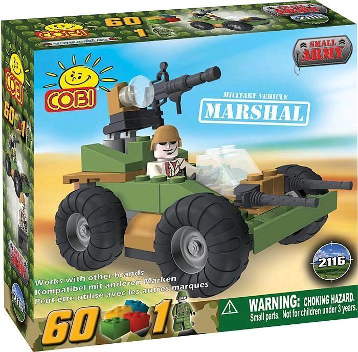 COB2116 Small Army - 60 Piece Marshal Military Vehicle Construction Set - Cobi - Titan Pop Culture