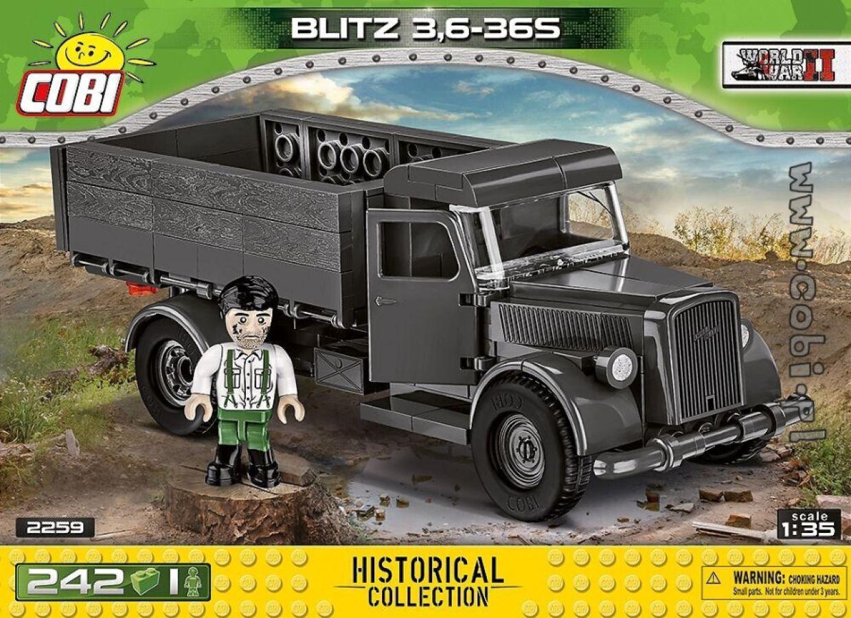 COB2259 World War II - Blitz 3, 6-36S (250 pieces) - Cobi - Titan Pop Culture