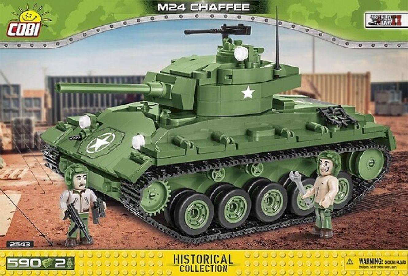 COB2543 World War II - M24 Chaffee Tank 588 pieces - Cobi - Titan Pop Culture