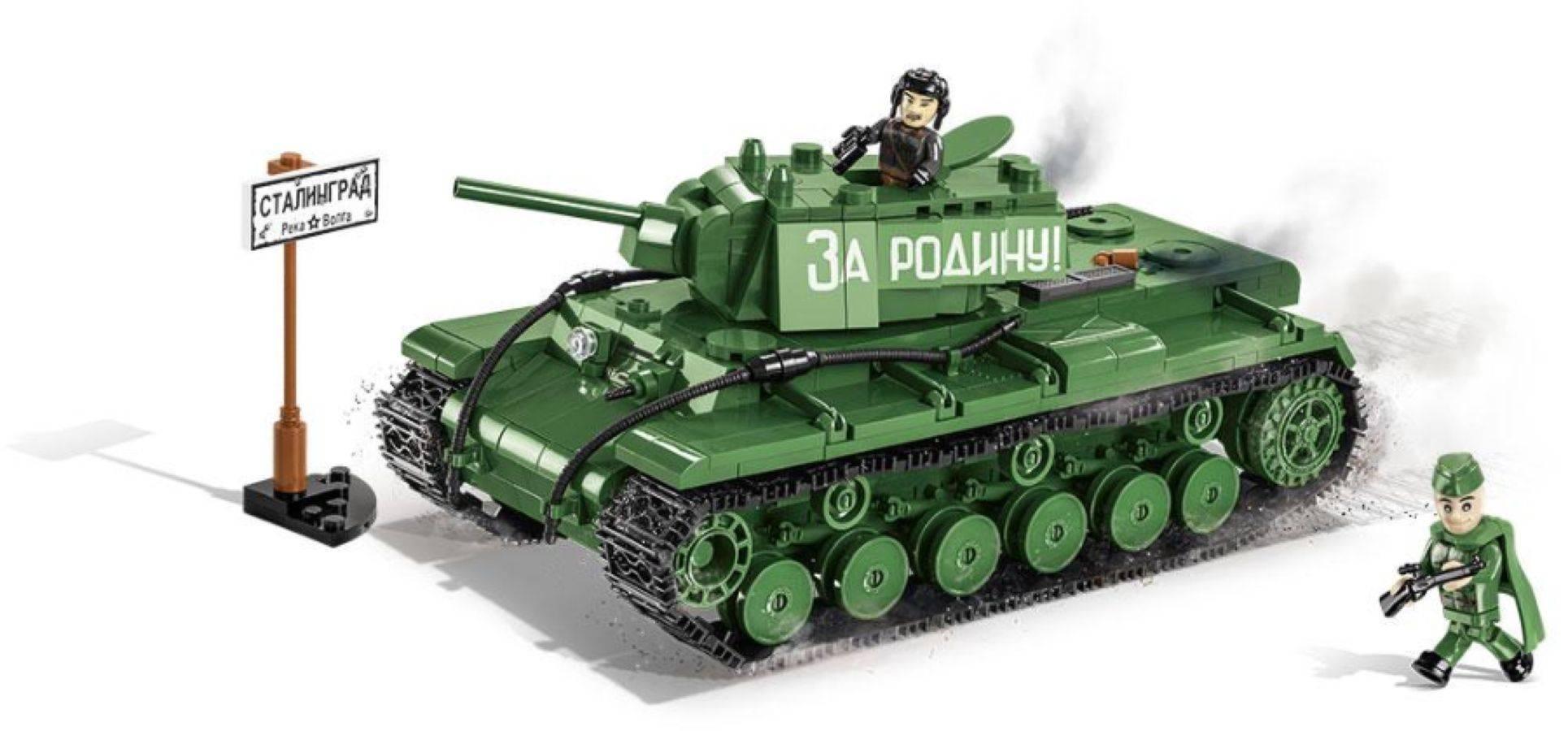 COB2555 World War II - KV-1 Tank (590 pieces) - Cobi - Titan Pop Culture
