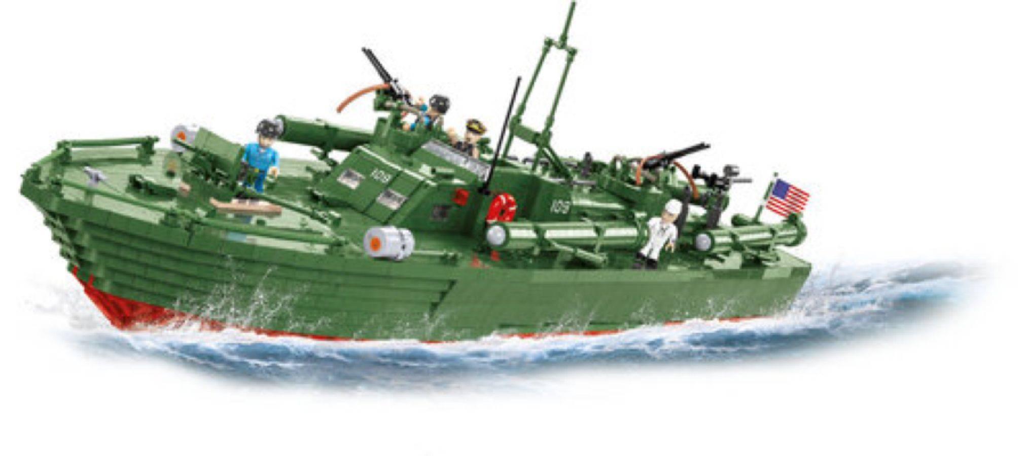 COB4825 World War II - Patrol Torpedo Boat PT-1 (3640 pieces) - Cobi - Titan Pop Culture
