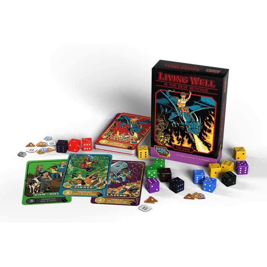 CRY29491 Steven Rhodes - Living Well is the Best Revenge Game - Cryptozoic Entertainment - Titan Pop Culture