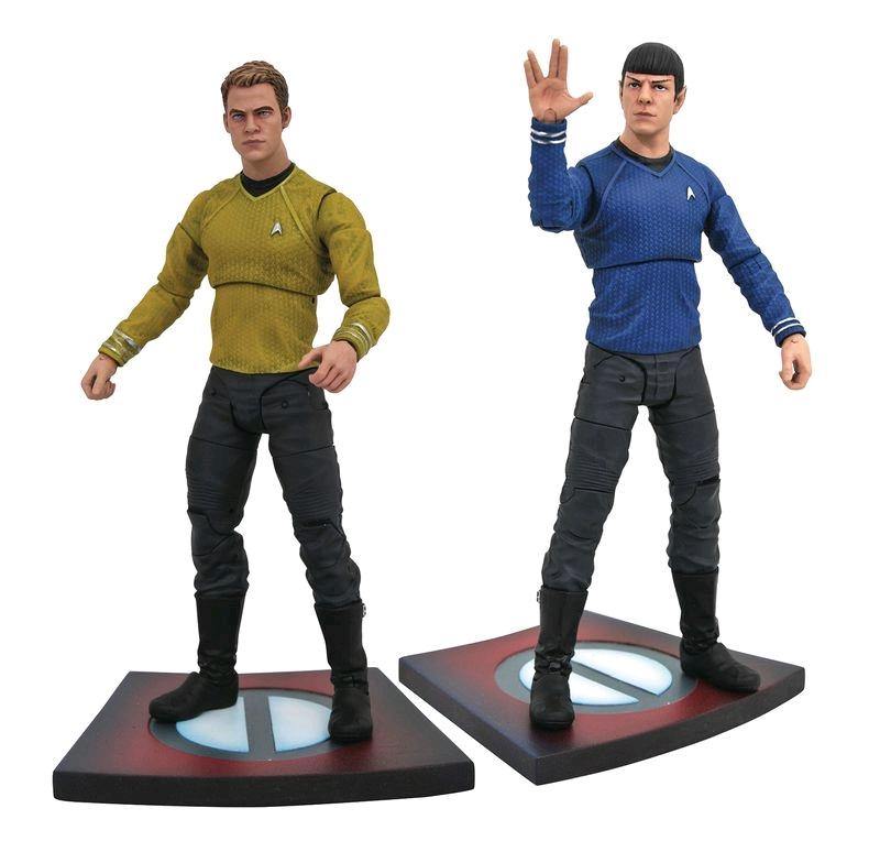 DSTAUG182585 Star Trek - Into Darkness Movie Figure (2PK) - Diamond Select Toys - Titan Pop Culture