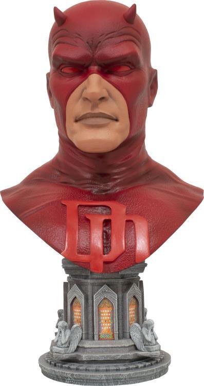 DSTDEC222077 Marvel - Daredevil Legends in 3D 1:2 Scale Bust - Diamond Select Toys - Titan Pop Culture