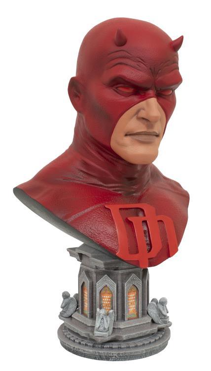 DSTDEC222077 Marvel - Daredevil Legends in 3D 1:2 Scale Bust - Diamond Select Toys - Titan Pop Culture