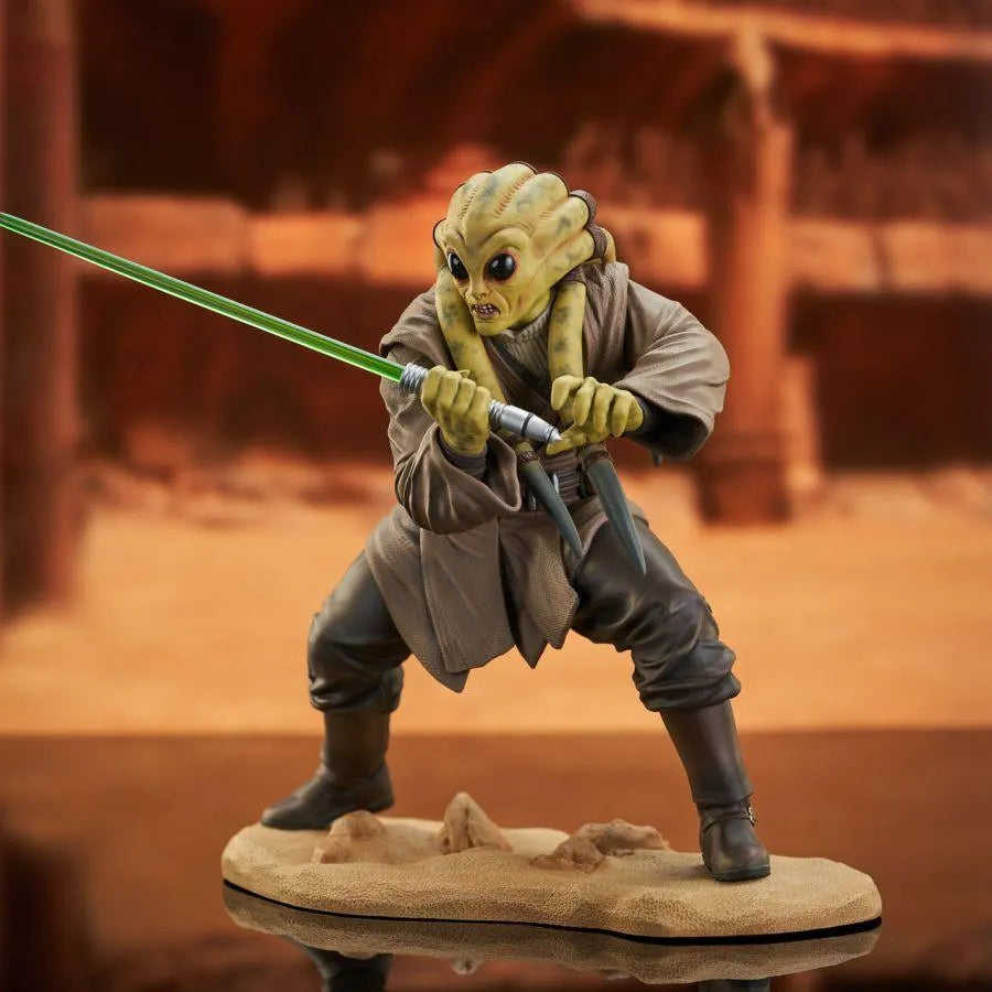 DSTJAN232419 Star Wars: Attack of the Clones - Kit Fisto Premier Statue - Diamond Select Toys - Titan Pop Culture
