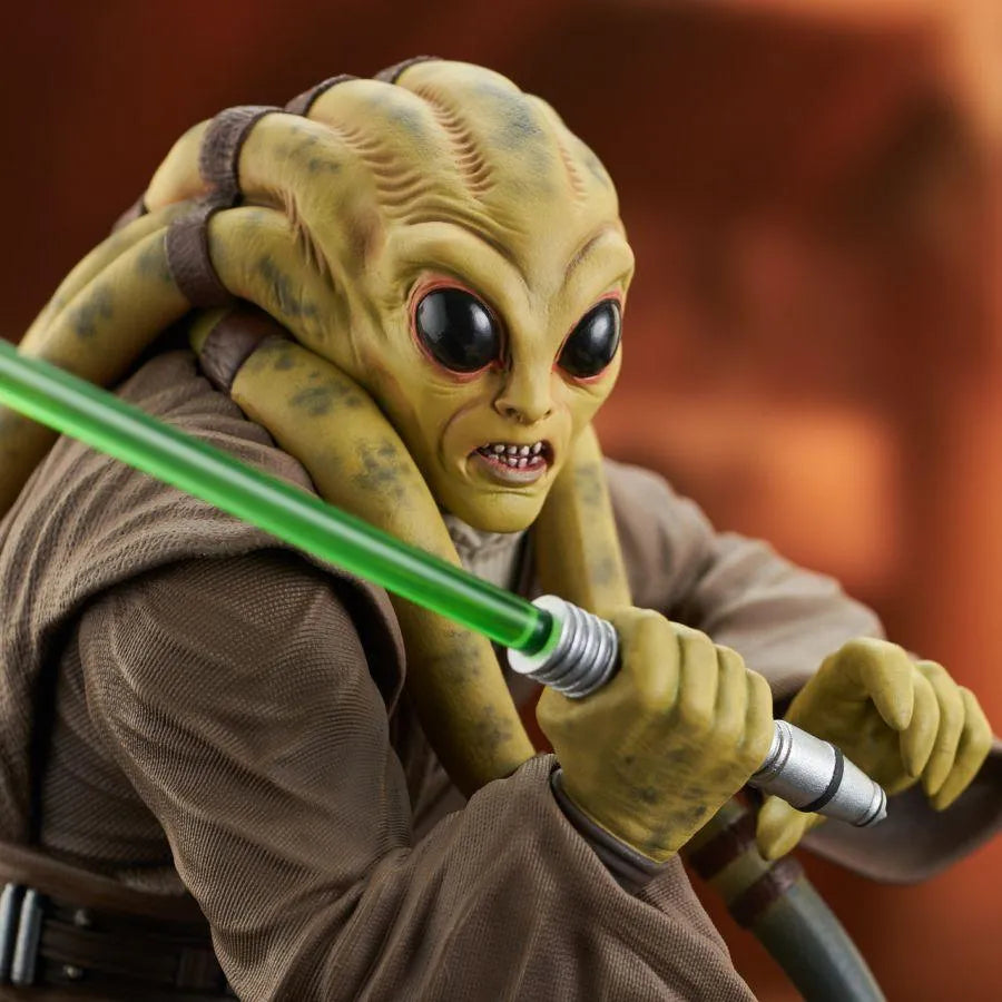 DSTJAN232419 Star Wars: Attack of the Clones - Kit Fisto Premier Statue - Diamond Select Toys - Titan Pop Culture