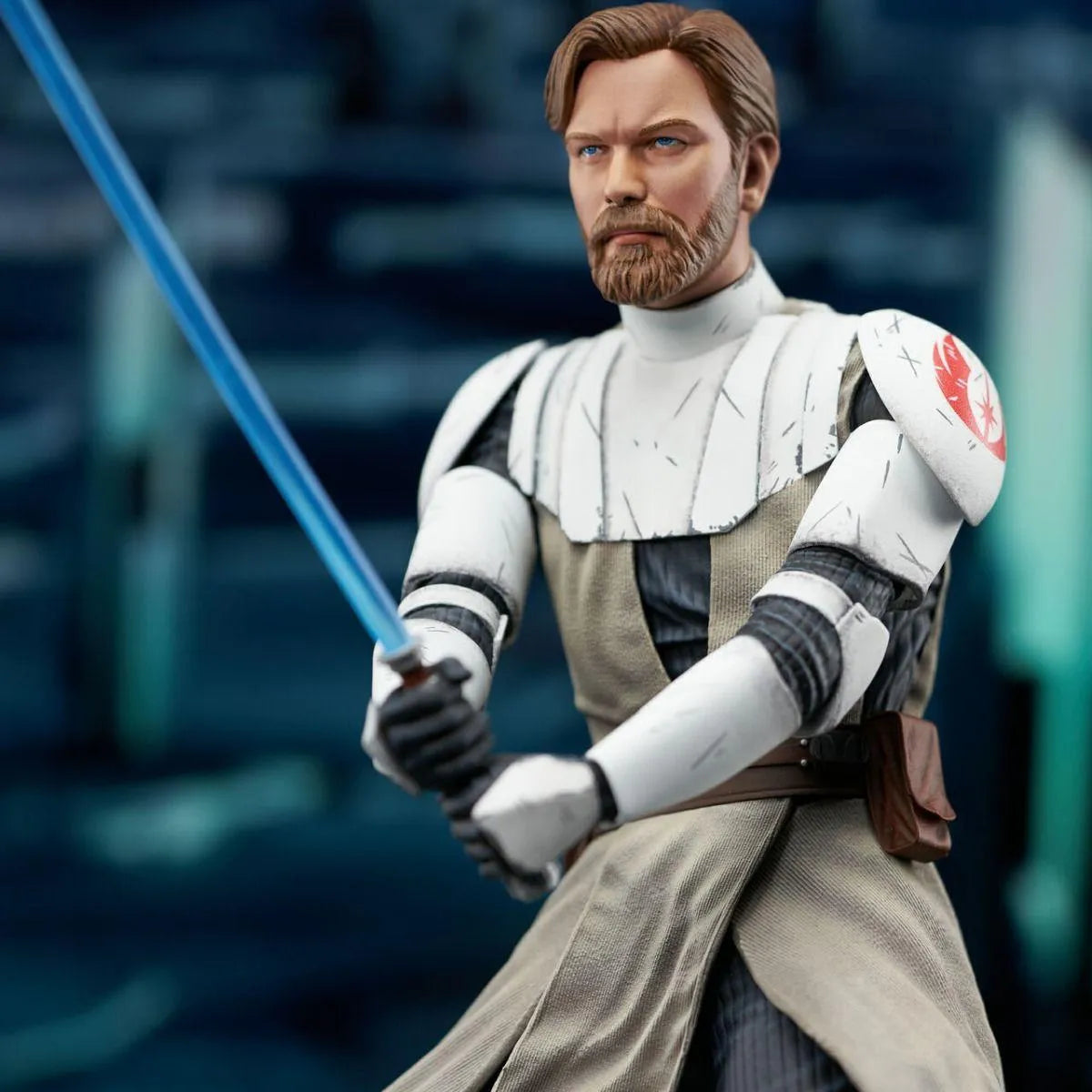 DSTJUL219859 Star Wars: The Clone Wars - Obi-Wan Premier Statue - Diamond Select Toys - Titan Pop Culture