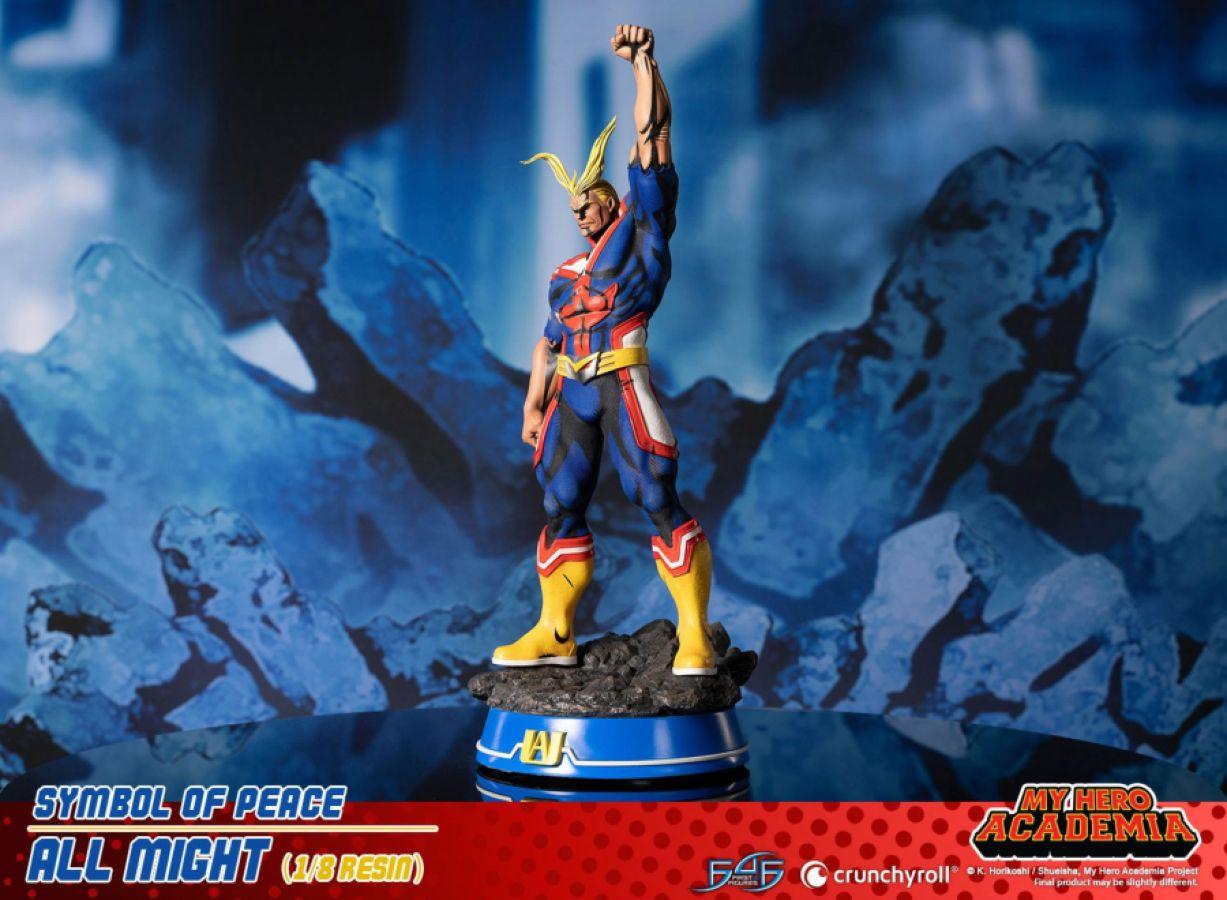 F4FMHAA8ST My Hero Academia - Symbol Of Peace, All Might 1:8 Scale Statue - First 4 Figures - Titan Pop Culture