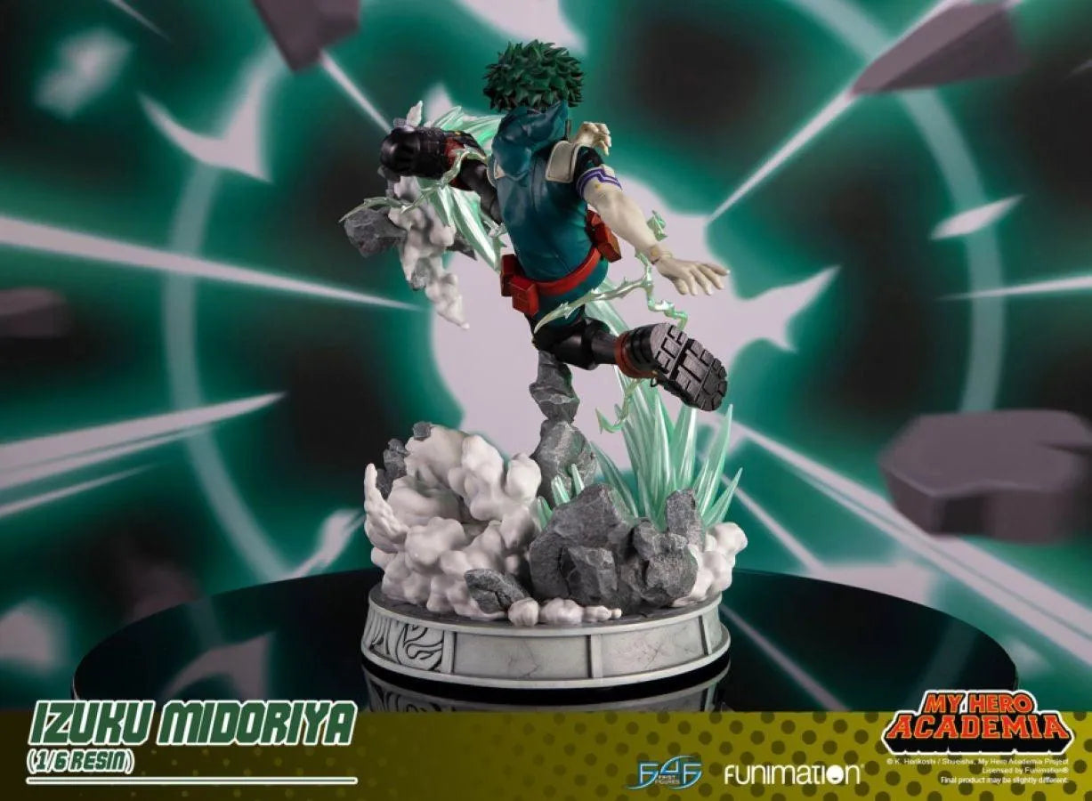 F4FMHADRST My Hero Academia - Izuku Midoriya 1:6 Scale Statue - First 4 Figures - Titan Pop Culture