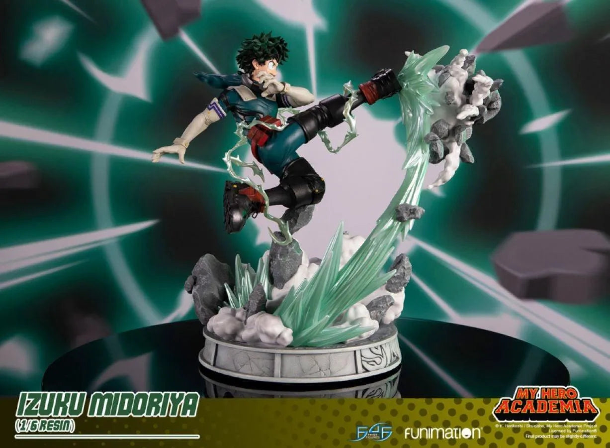 F4FMHADRST My Hero Academia - Izuku Midoriya 1:6 Scale Statue - First 4 Figures - Titan Pop Culture