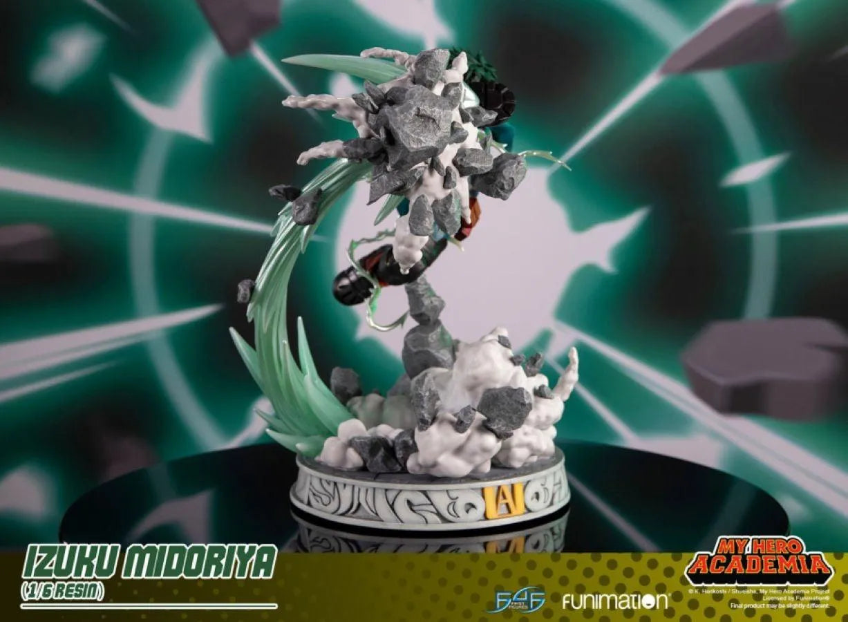 F4FMHADRST My Hero Academia - Izuku Midoriya 1:6 Scale Statue - First 4 Figures - Titan Pop Culture