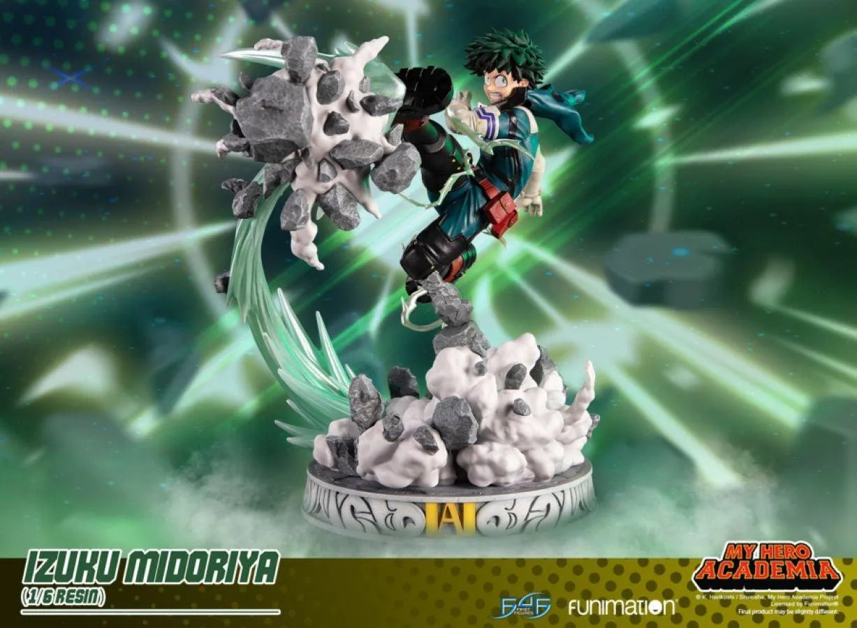 F4FMHADRST My Hero Academia - Izuku Midoriya 1:6 Scale Statue - First 4 Figures - Titan Pop Culture