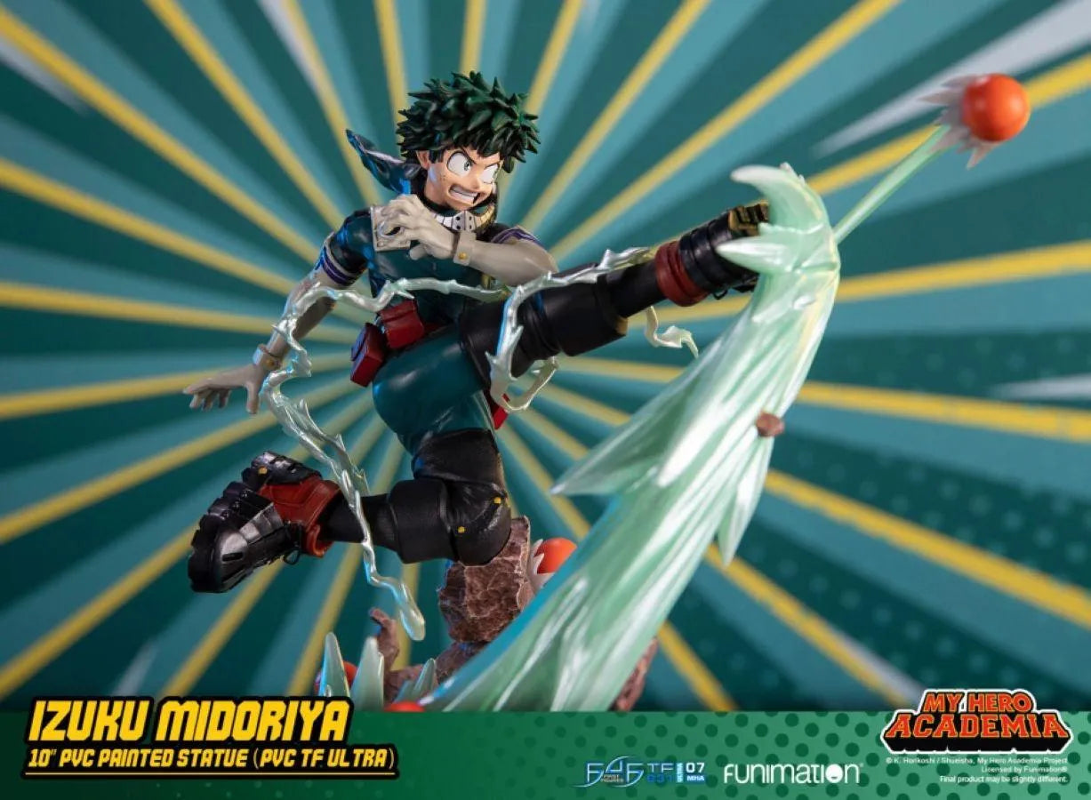 F4FMHADVST My Hero Academia - Izuku Midoriya PVC Statue - First 4 Figures - Titan Pop Culture