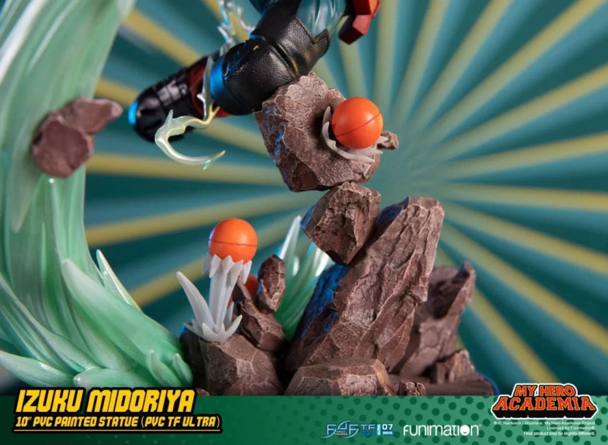 F4FMHADVST My Hero Academia - Izuku Midoriya PVC Statue - First 4 Figures - Titan Pop Culture