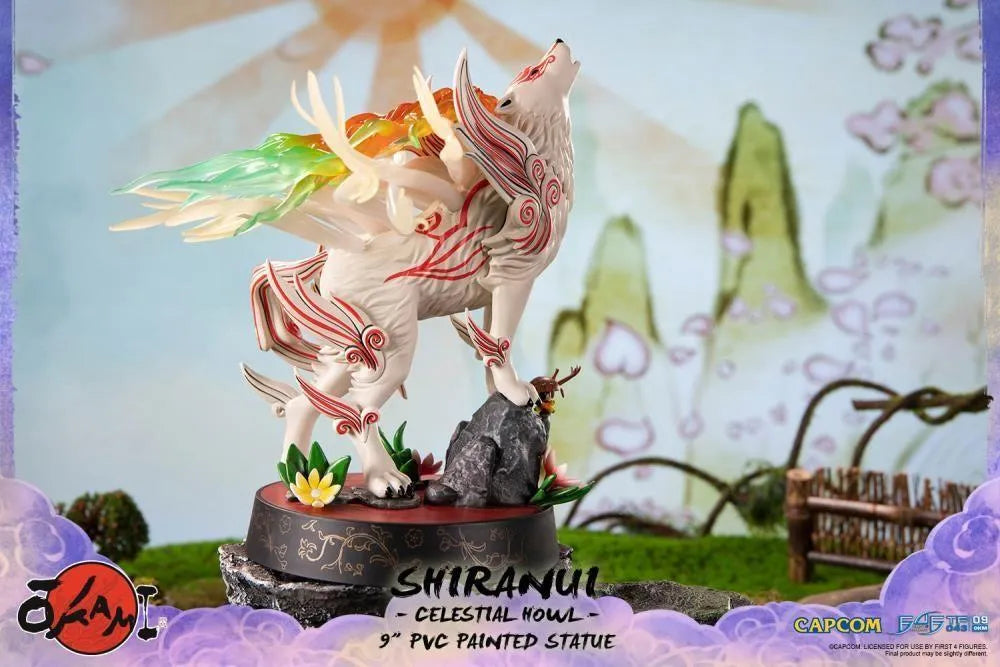F4FOKASHHST Okami - Shinraui Celestial Howl PVC Statue - First 4 Figures - Titan Pop Culture