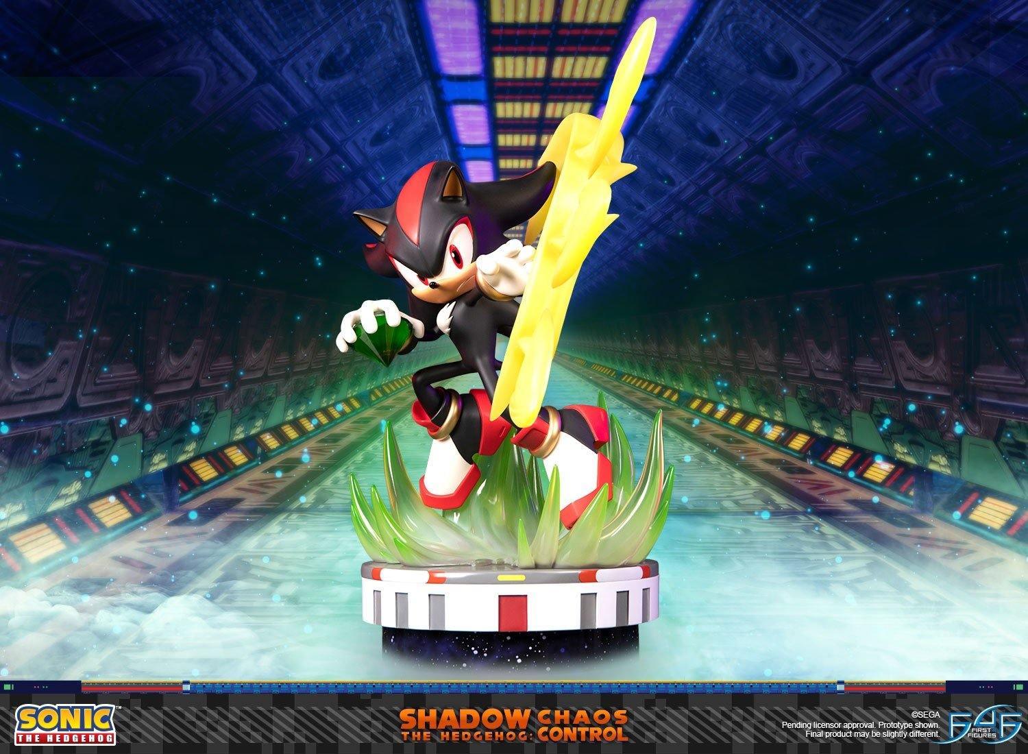 F4FSNSHST Sonic the Hedgehog - Shadow Chaos Control Statue - First 4 Figures - Titan Pop Culture