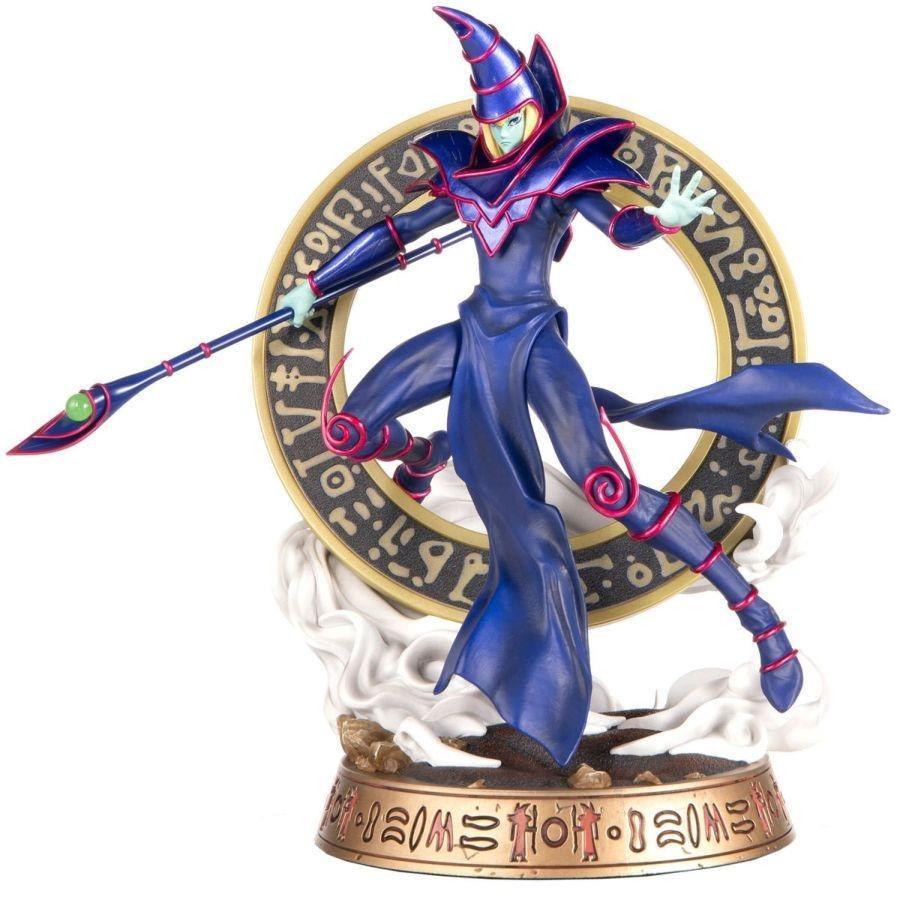 F4FYGODMBS Yu-Gi-Oh! - Dark Magician (Blue) PVC Statue - First 4 Figures - Titan Pop Culture