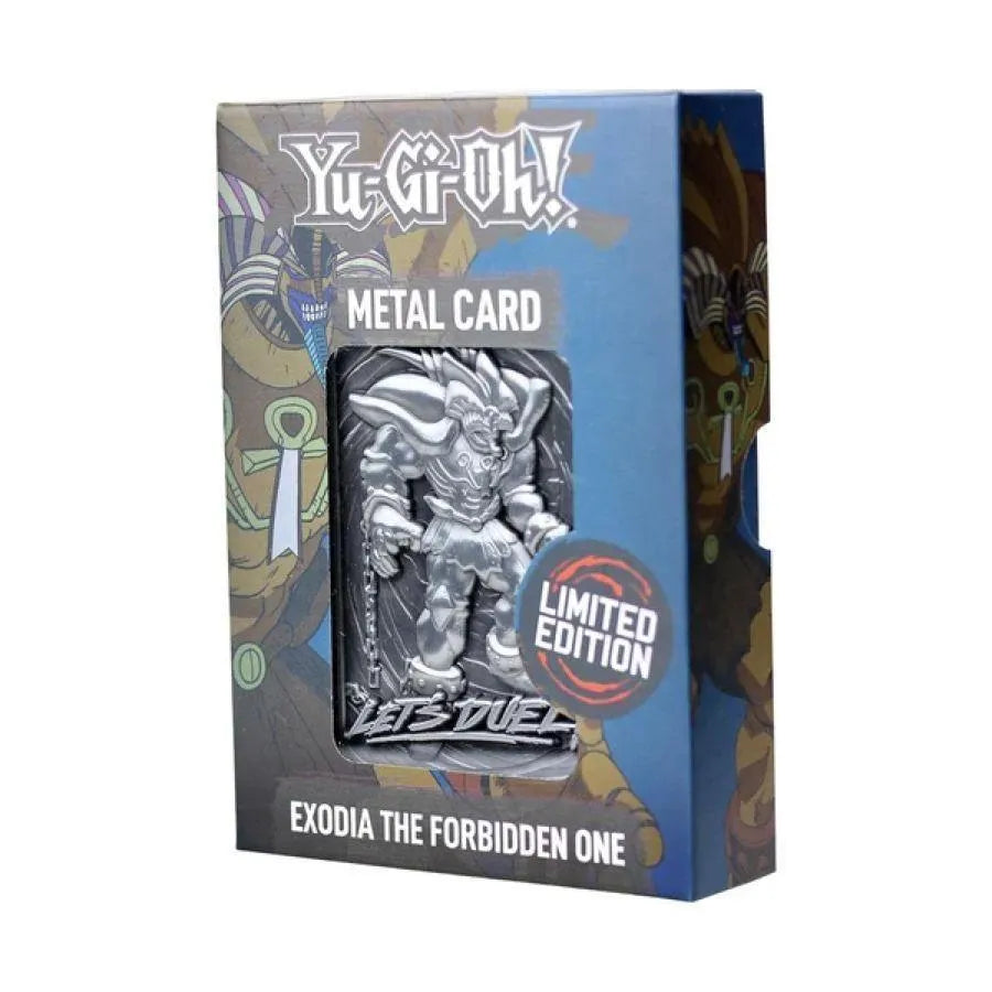 FANKON-YGO26 Yu-Gi-Oh! - Exodia Metal Card - Fanattik - Titan Pop Culture