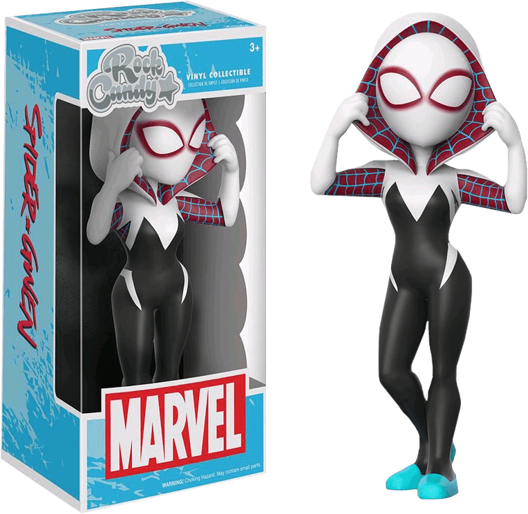 FUN12072 Spider-Man - Spider-Gwen (Masked) US Exclusive Rock Candy - Funko - Titan Pop Culture
