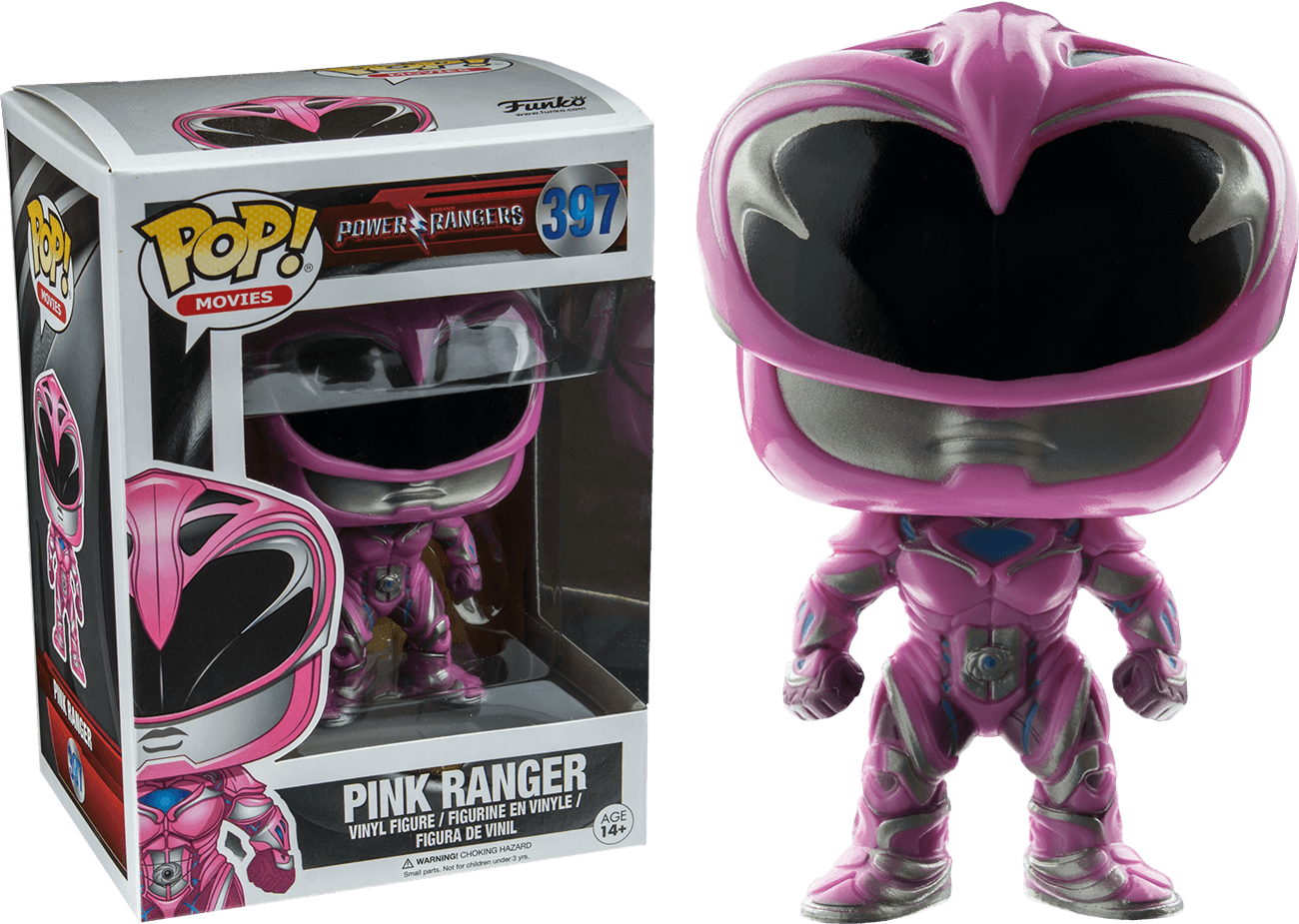 FUN12343 Power Rangers Movie - Pink Ranger Pop! Vinyl - Funko - Titan Pop Culture