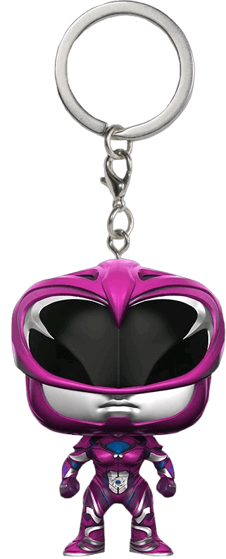 FUN12348 Power Rangers Movie - Pink Ranger Pocket Pop! Keychain - Funko - Titan Pop Culture