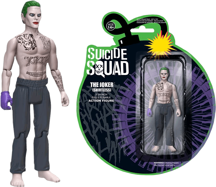 FUN12672 Suicide Squad - Shirtless Joker Action Figure - Funko - Titan Pop Culture