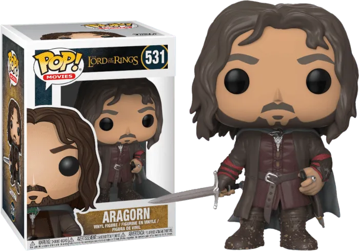 FUN13565 The Lord of the Rings - Aragorn Pop! Vinyl - Funko - Titan Pop Culture