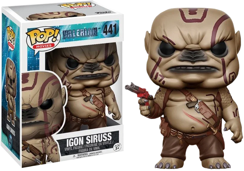 FUN14339 Valerian and the City of a Thousand Planets - Igon Sirrus Pop! Vinyl - Funko - Titan Pop Culture