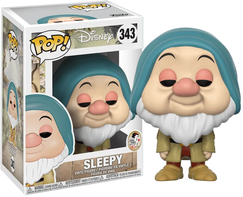 FUN21724 Snow White and the Seven Dwarfs (1937) - Sleepy Pop! Vinyl - Funko - Titan Pop Culture