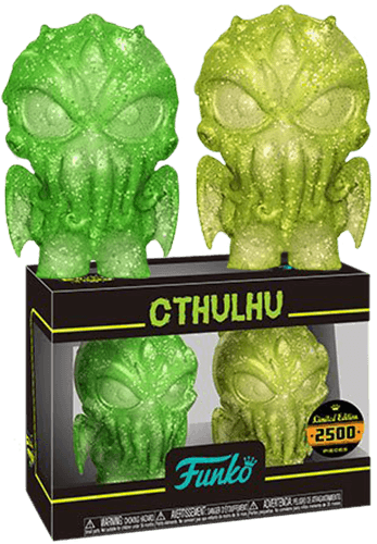 FUN23869 HP Lovecraft - Cthulhu (Yellow & Green) XS Hikari 2-pack - Funko - Titan Pop Culture