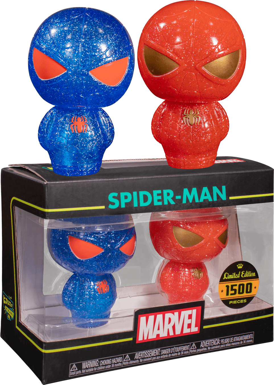 FUN29227 Spider-Man - Spider-Man (Red & Black) XS Hikari 2-pack - Funko - Titan Pop Culture