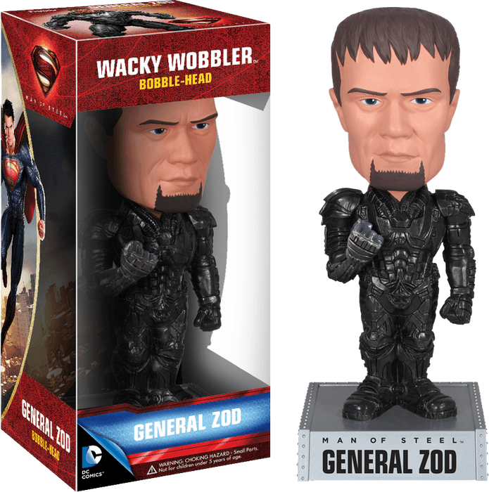 FUN3095 Superman: Man of Steel - Gen. Zod Wacky Wobbler - Funko - Titan Pop Culture