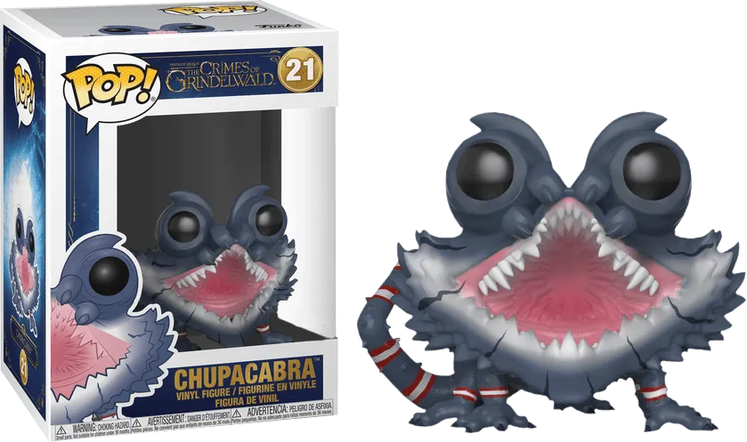 FUN31000 Fantastic Beasts 2: The Crimes of Grindelwald - Chupacabra Open Mouth US Exclusive Pop! Vinyl - Funko - Titan Pop Culture